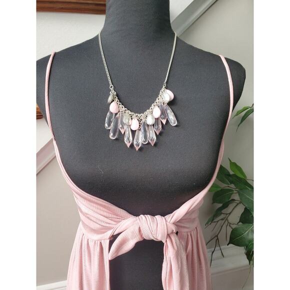 Fashion Nova Women Pink Polyester Sleeveless Angel in Disguise Top Mauve Size S - Picture 2 of 12